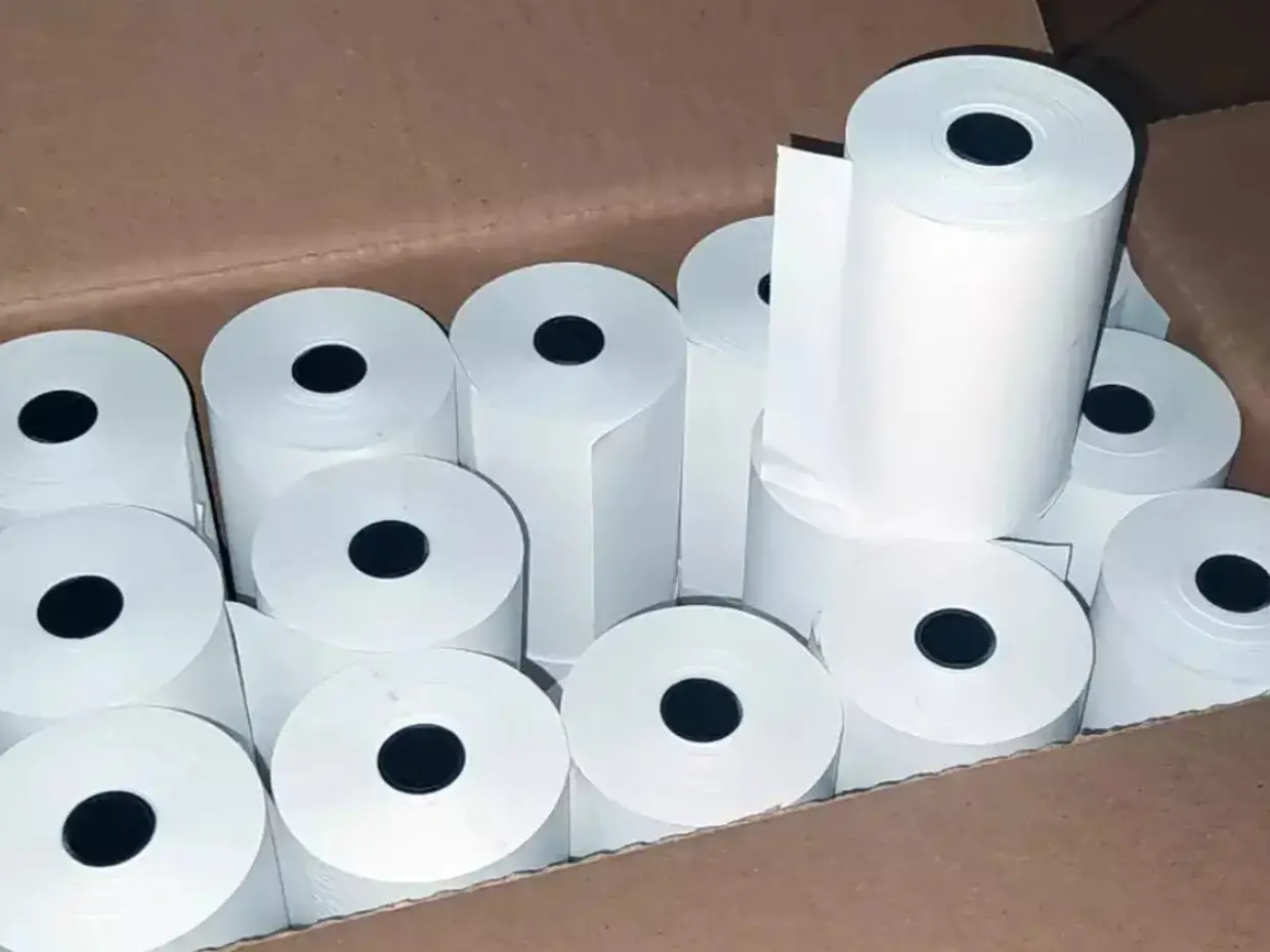 BOBINA TERMICA BRANCA 80X40