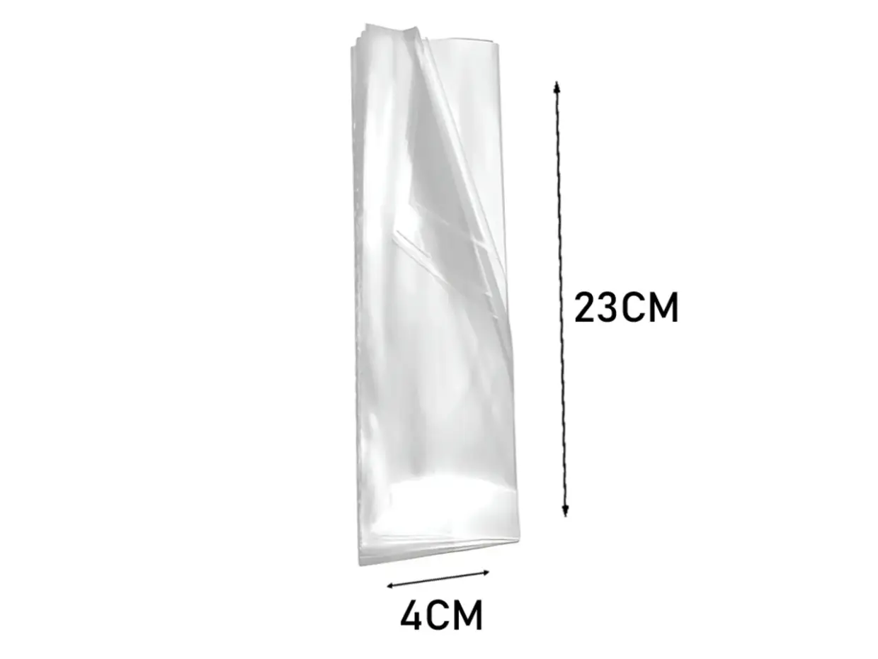 SAQUINHO PLASTICO PEAD GELADINHO 4 X 23 (1000 UN)