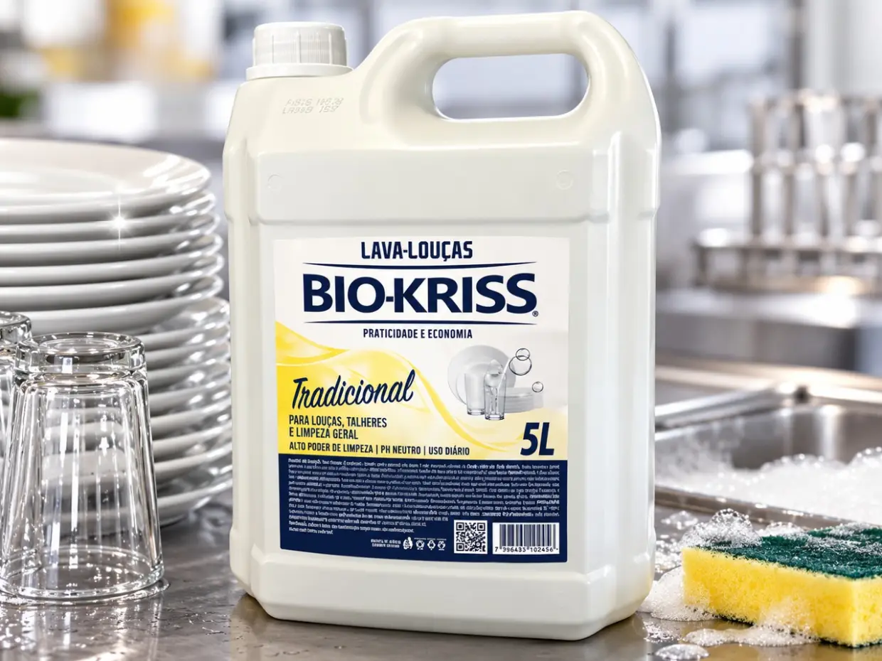 DETERGENTE 5L NEUTRO BIOKRISS UNI