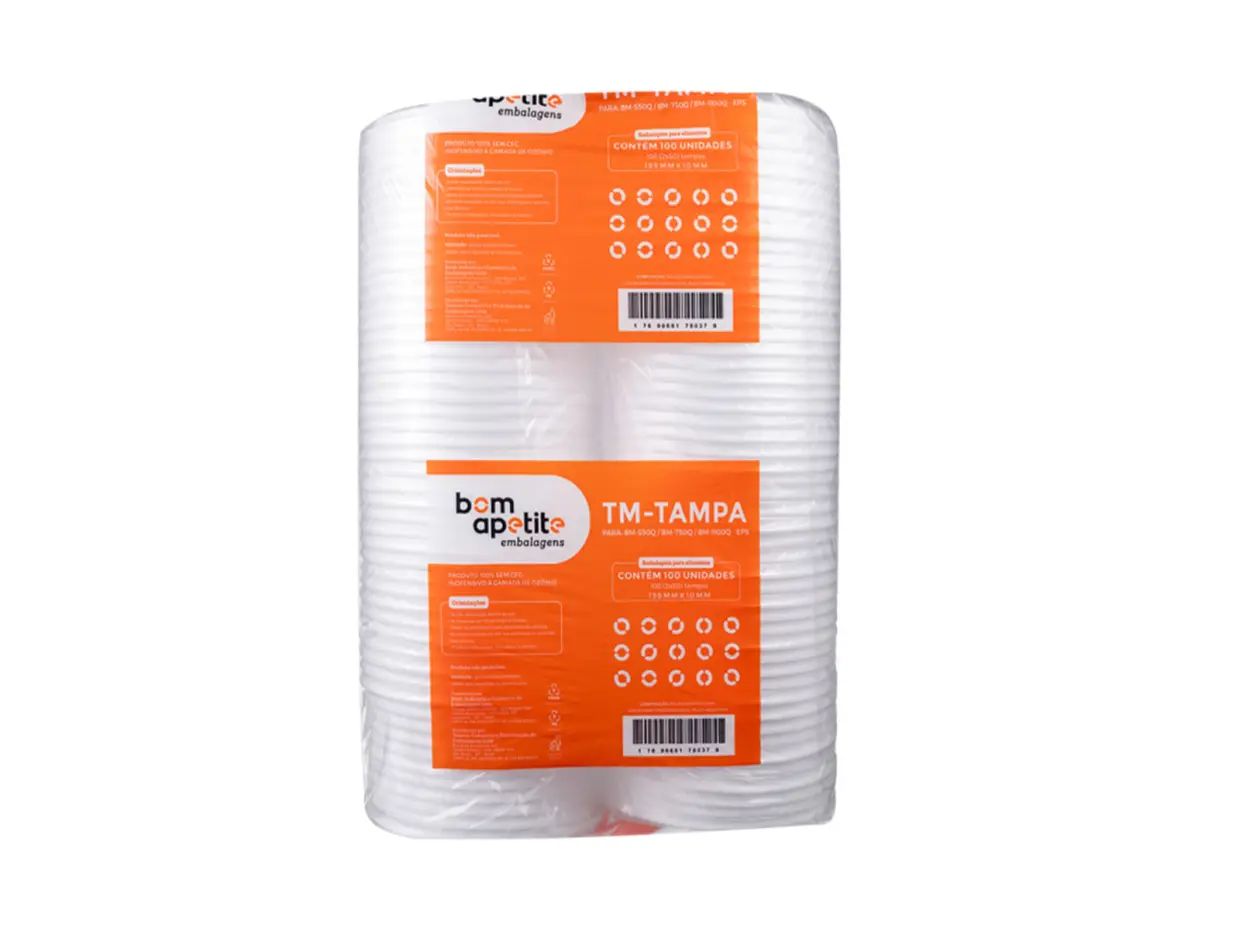 TAMPA MARMITEX ISOPOR BOM APETITE 2X50