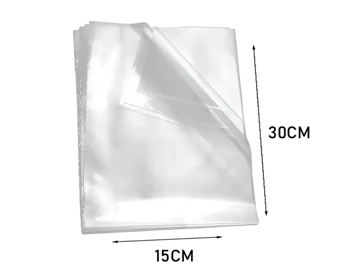 Saco Plástico 15 X 30 X 06 PEBD 1KG