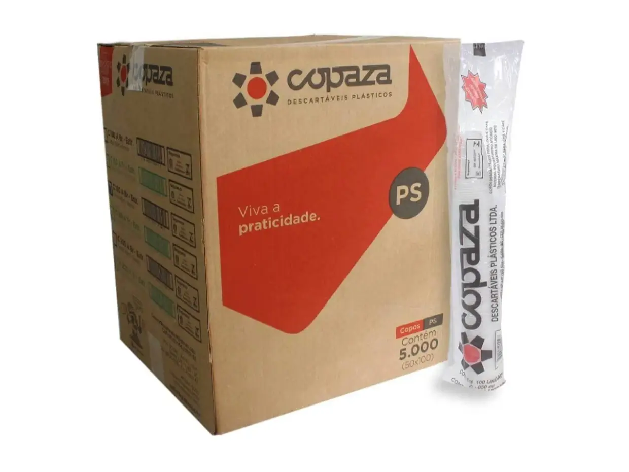 COPO 50ML COPAZA ABNT BR PS 50X100